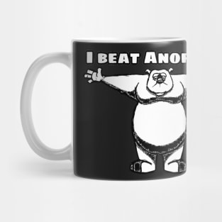 I beat Anorexia Bear Mug